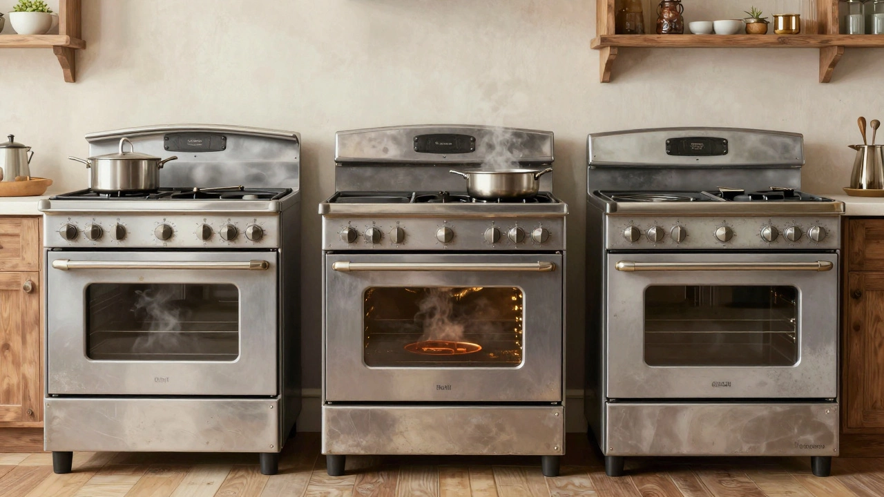 Three classic oven models from Thermador, Wolf, and GE Profile standing strong after decades of use.